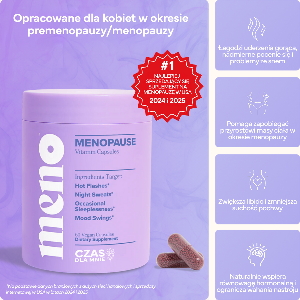 Meno+ – Równowaga i wsparcie w menopauzie