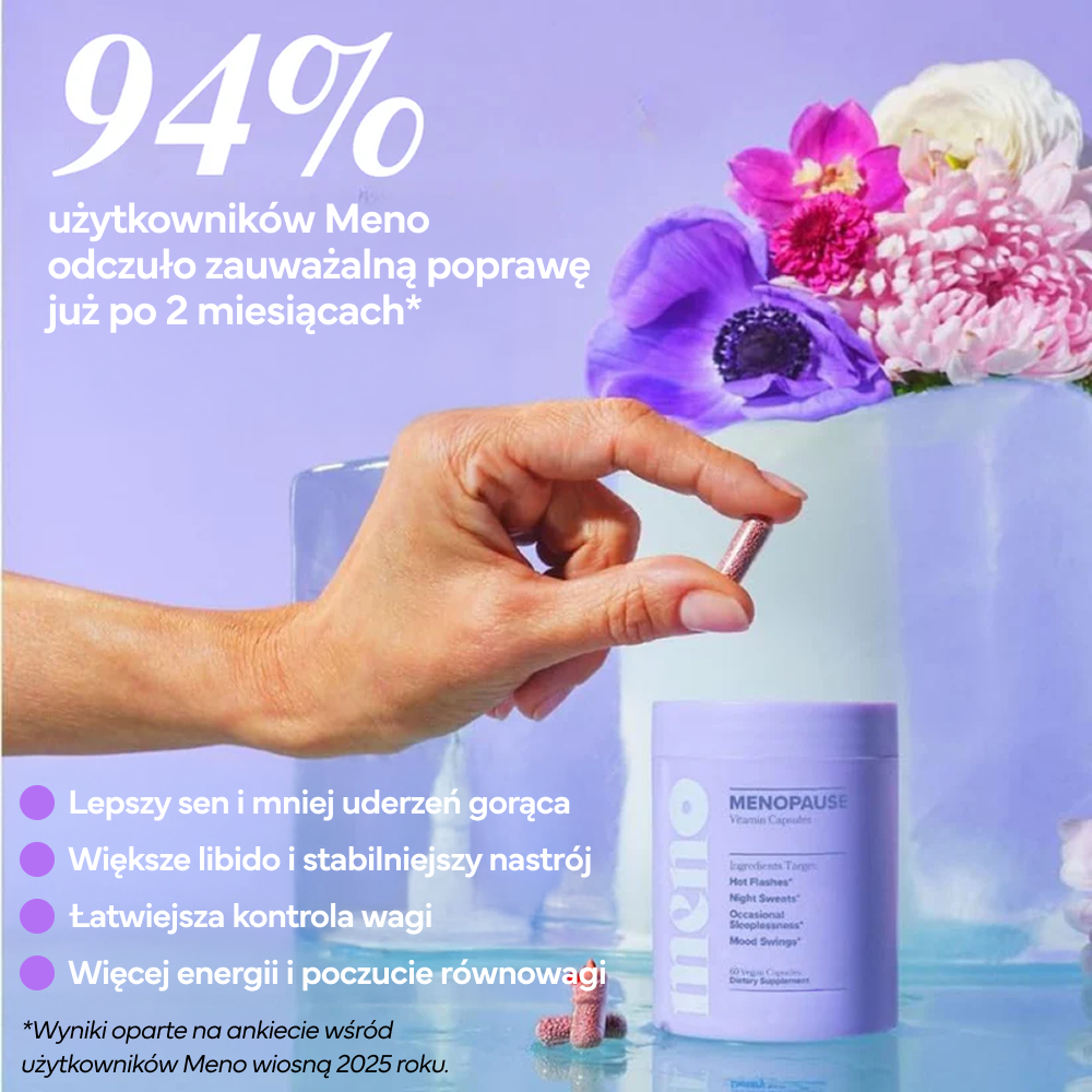 Meno+ – Równowaga i wsparcie w menopauzie